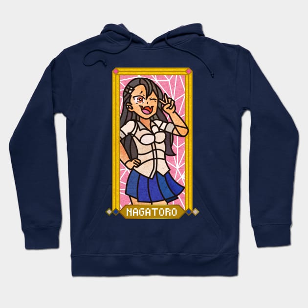 Nagatoro -  Please Don't Toy With Me, Miss Nagatoro Hoodie by vizcan